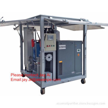 Dry air generator plant for transformer maintenance